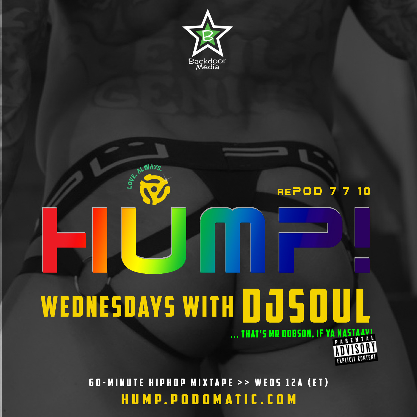 HUMP! Wednesdays with DJSOUL - HipHop rePOD 7 7 10 episode artwork