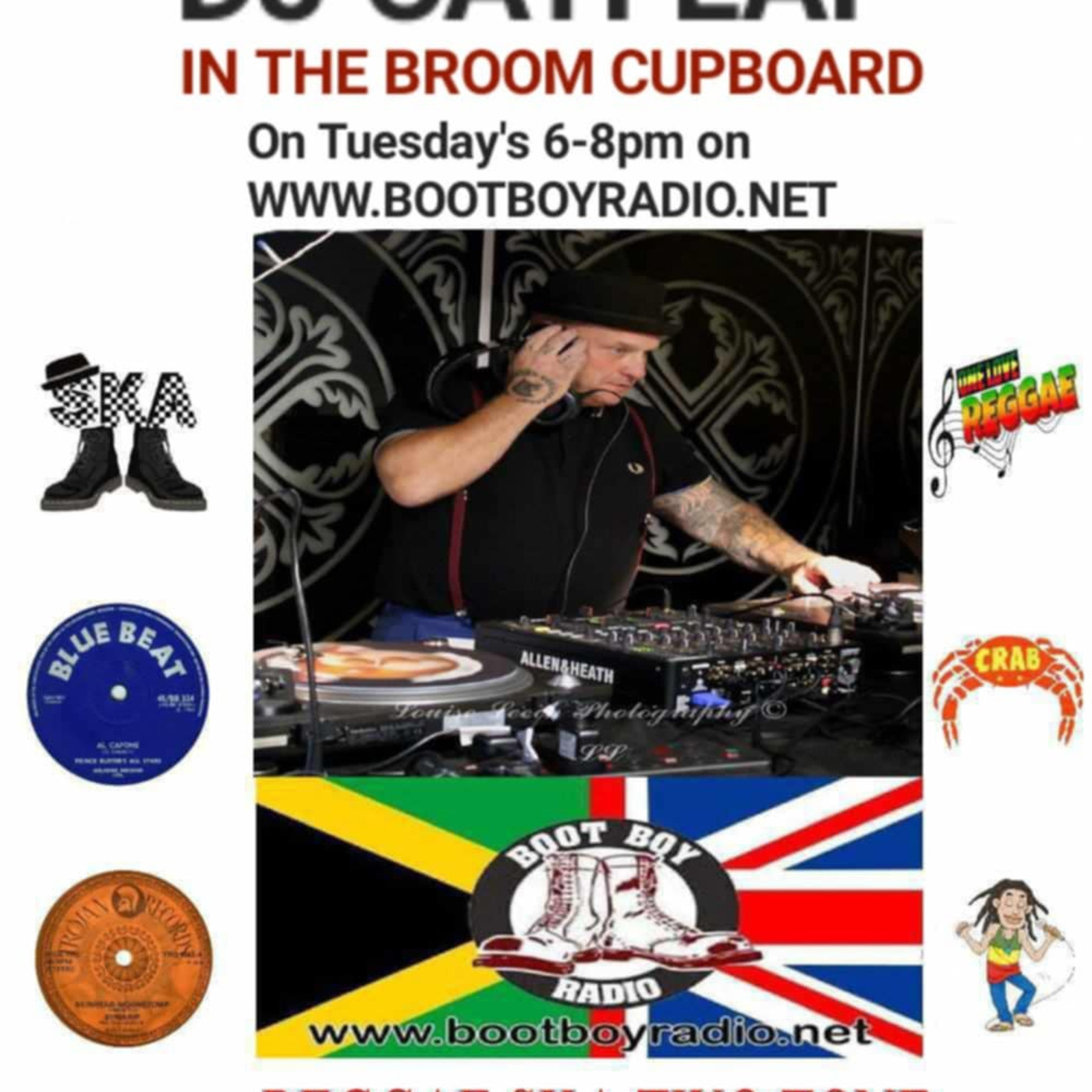 Episode 6961: The DJ Catflap Show 26th August 2025 On www.bootboyradio.net