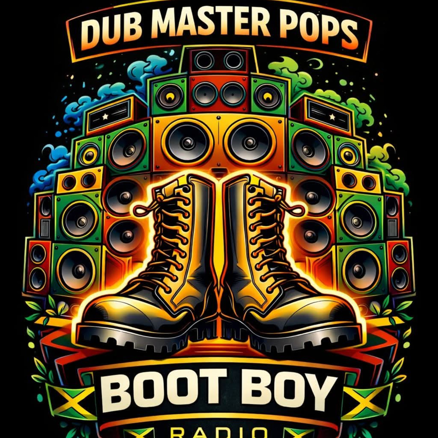 Episode 8086:  dubmaster pops 16th April 2026, On www.bootboyradio.co.uk episode artwork