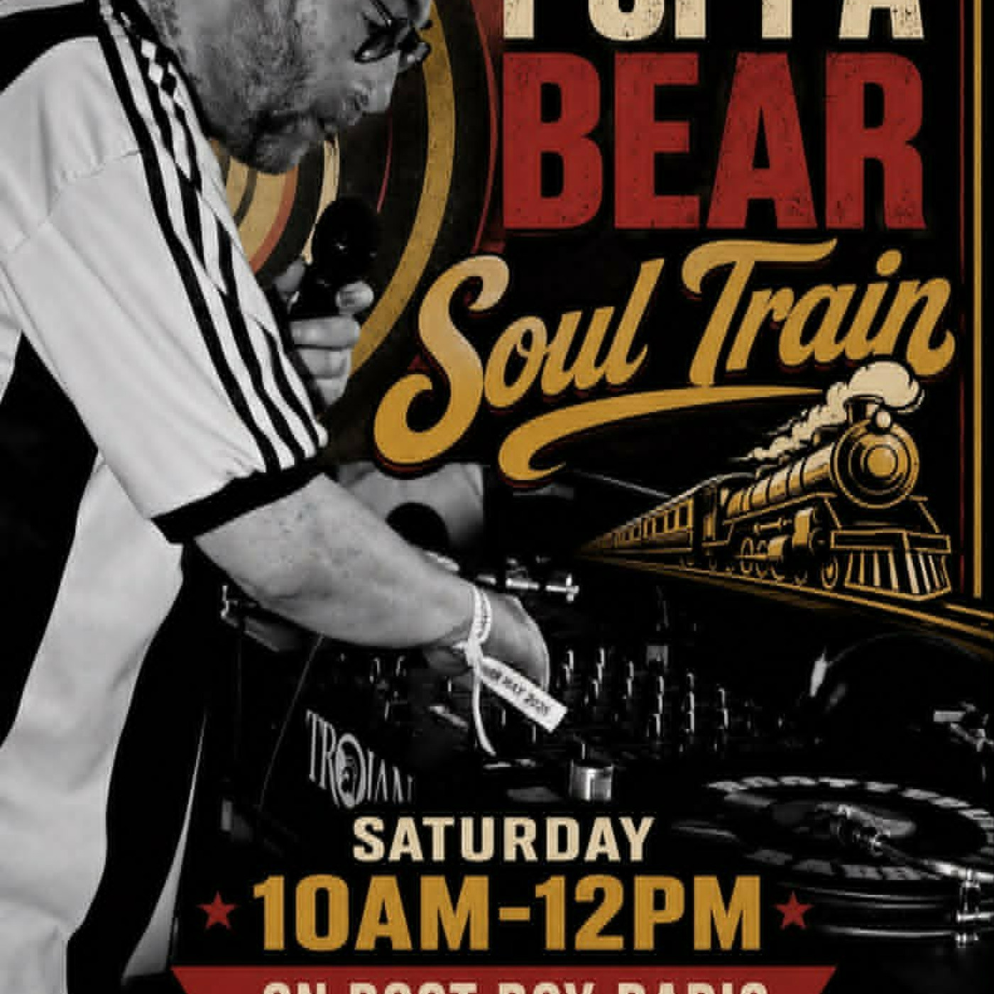 Episode 8520:  Poppa Bear's Soultrain Saturday 11th July 2026. On www.bootboyradio.co.uk