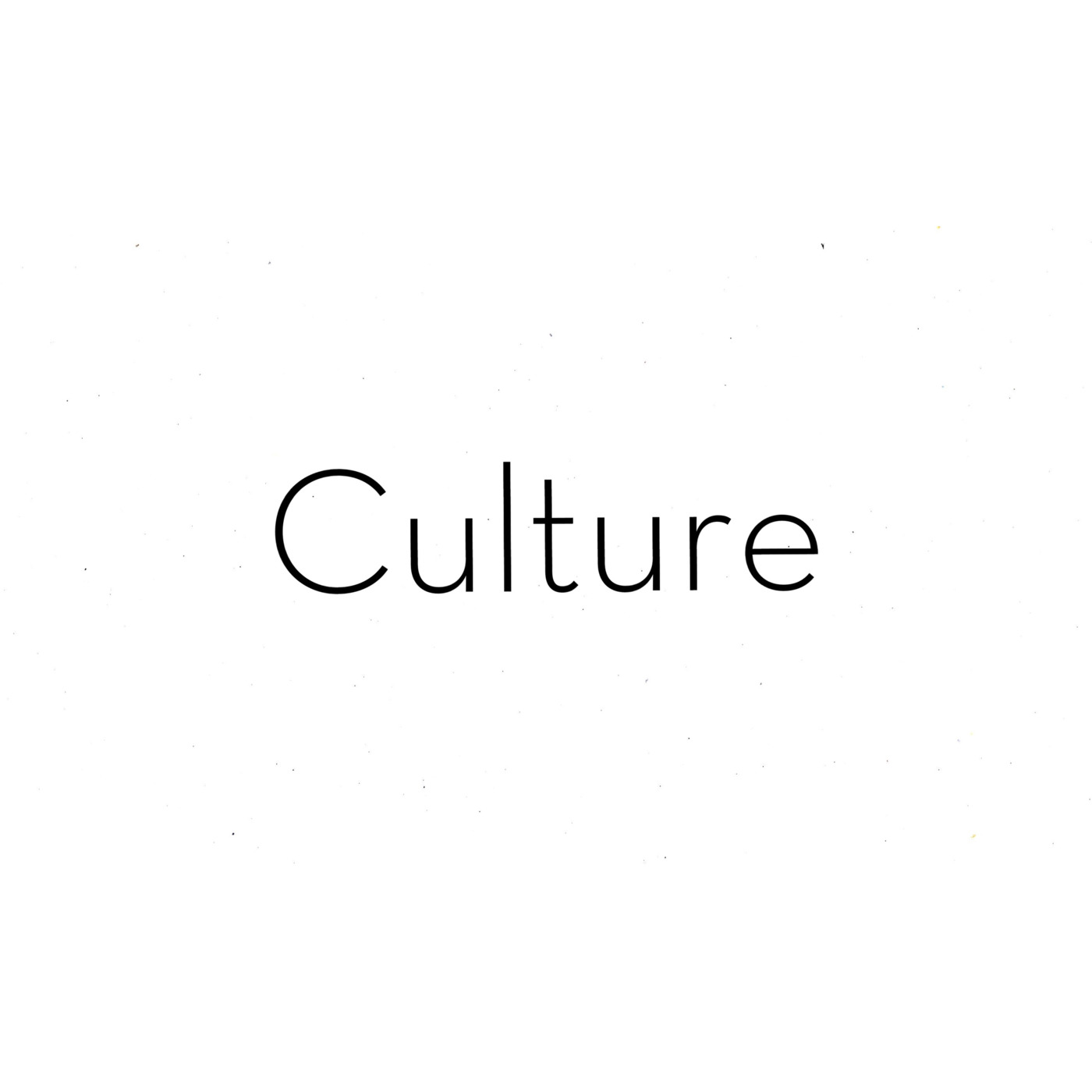 Episode 1: Culture