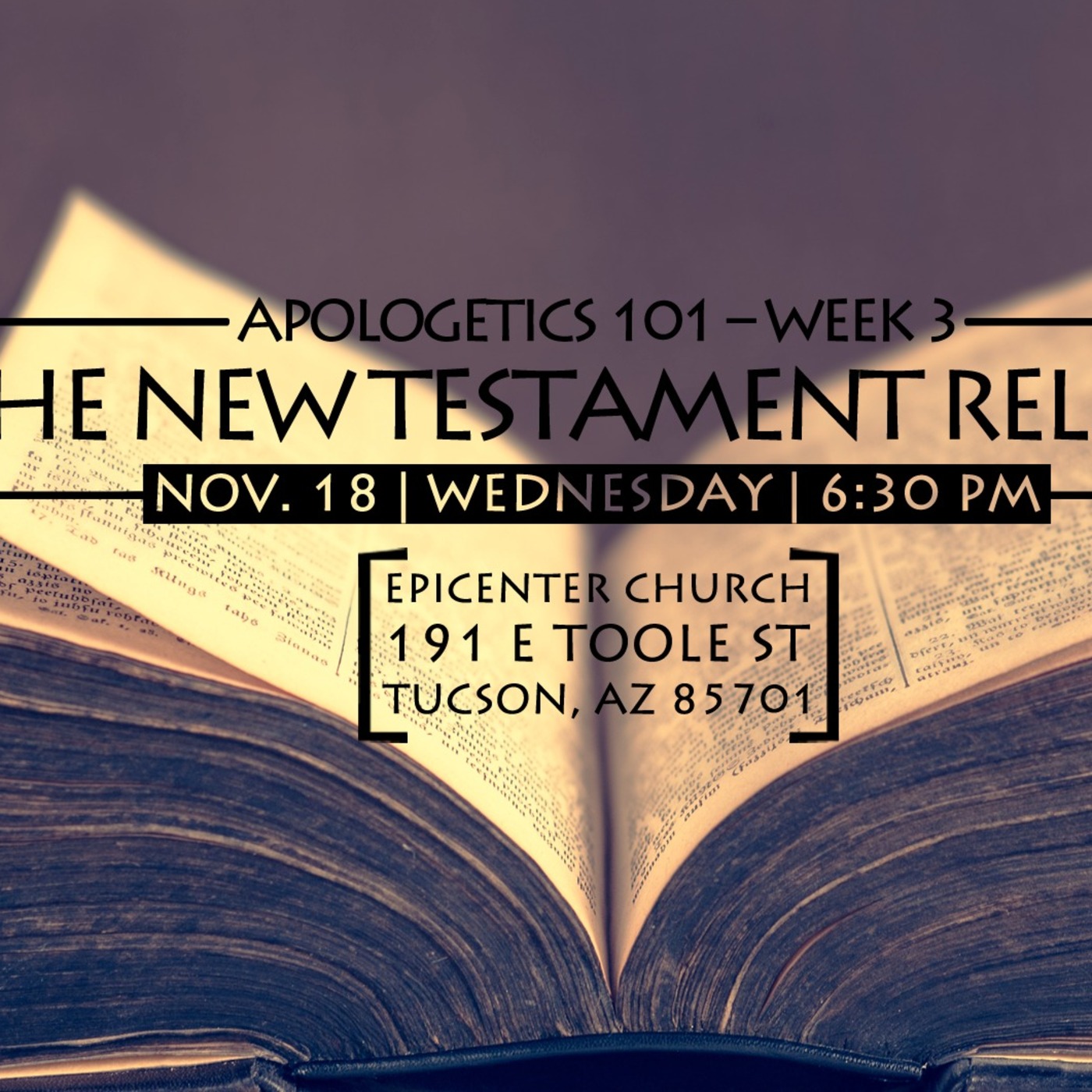 3. Apologetics Class 101 - New Testament Reliability episode artwork