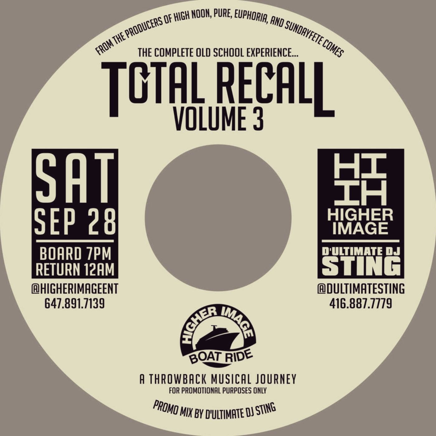 TOTAL RECALL 2019 VOL 3 OLD SKOOL PROMO MIX