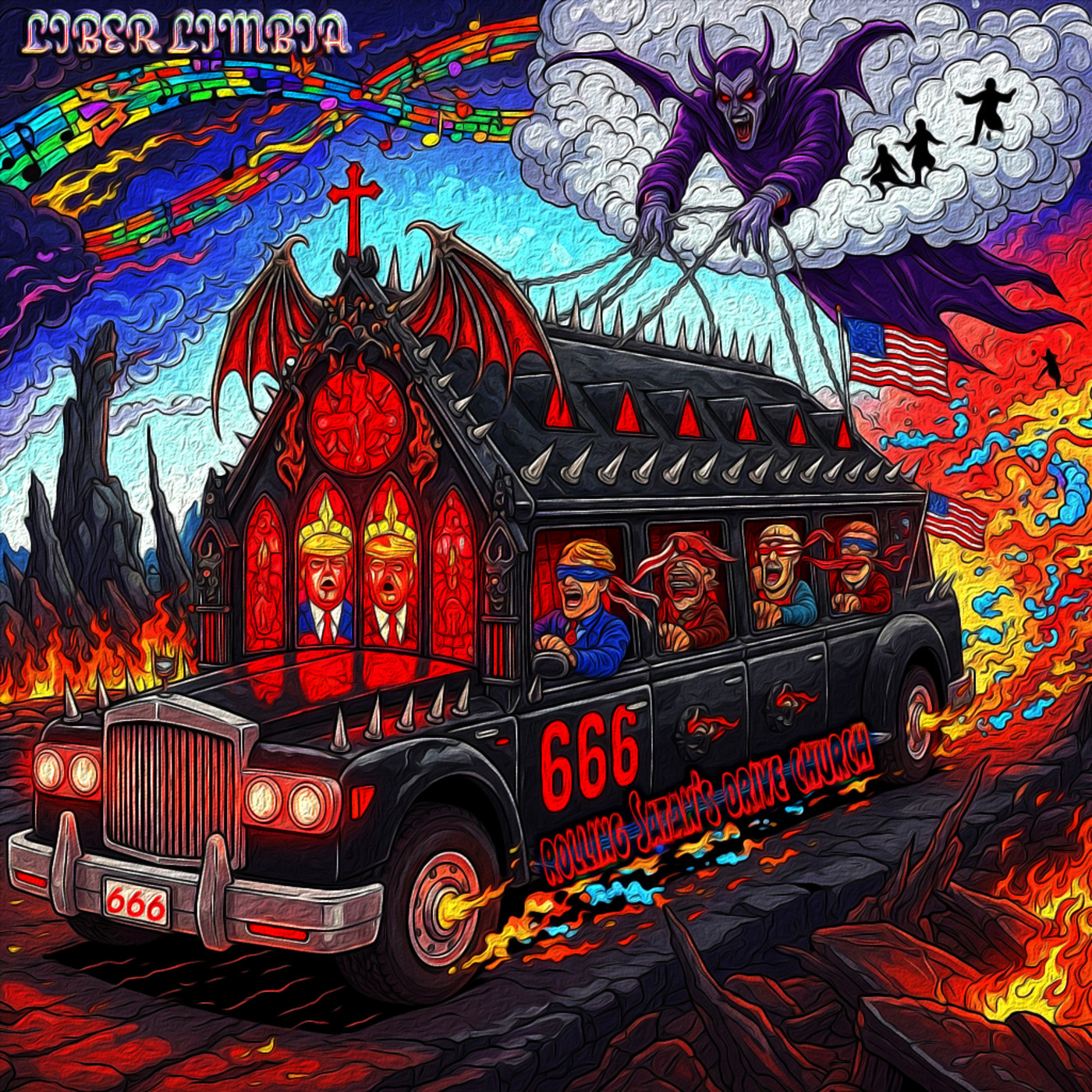 Episode 32767: Liber Limbia Vol. 851 Chapter 2: 666...rolling Satan's drive church. episode artwork