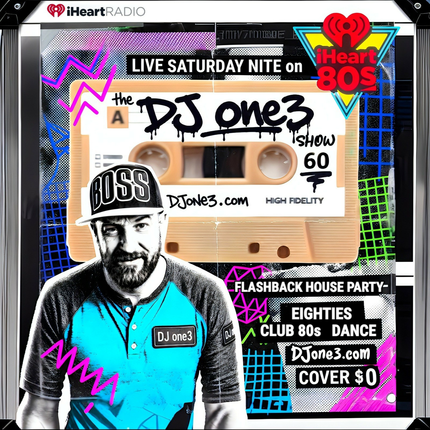 Episode 2: iHeart 80s House Party - the DJ one3 show (AIRED 9-12-2026) episode artwork