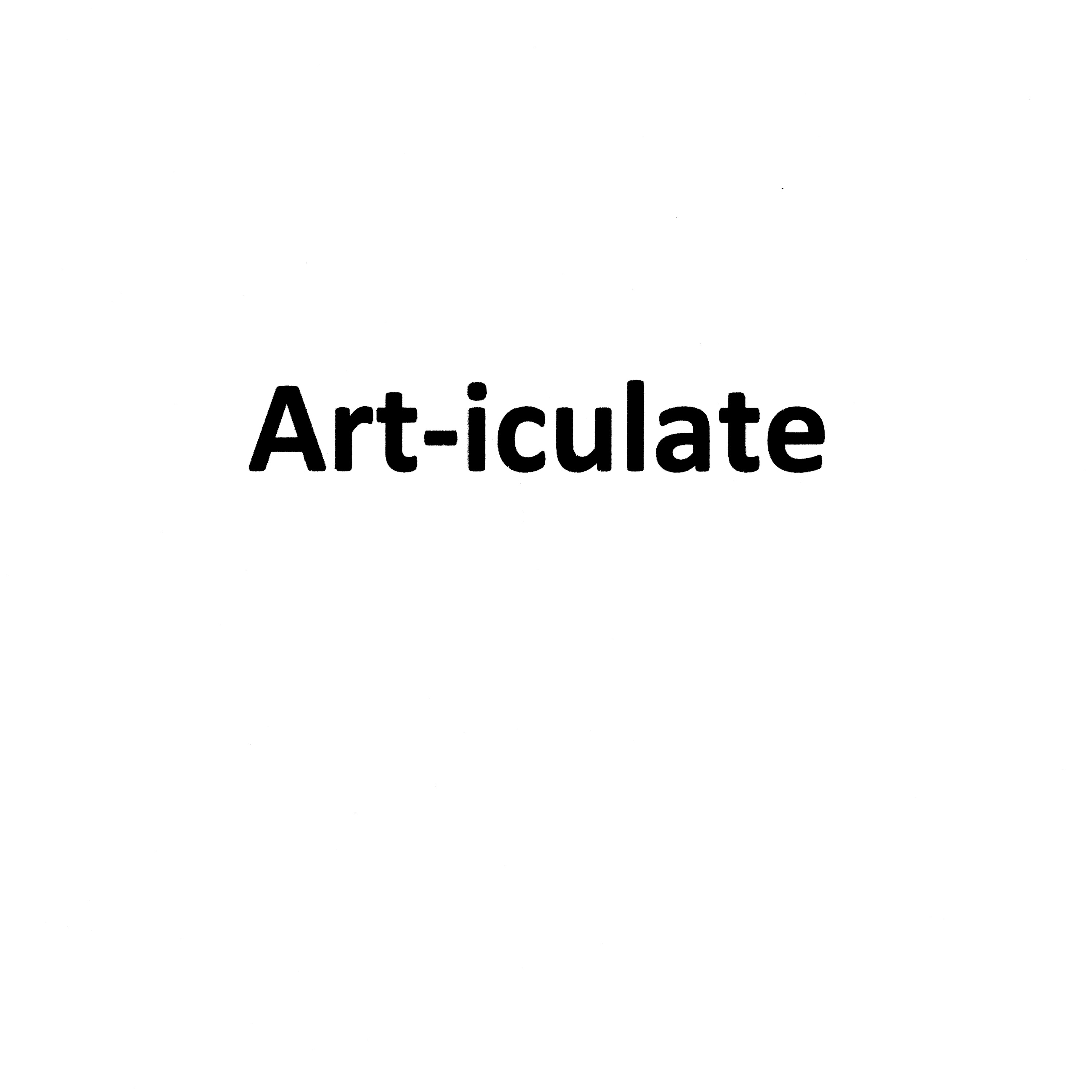 Art-iculate episode artwork