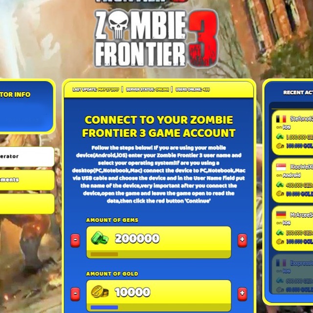 zombie frontier 3 online