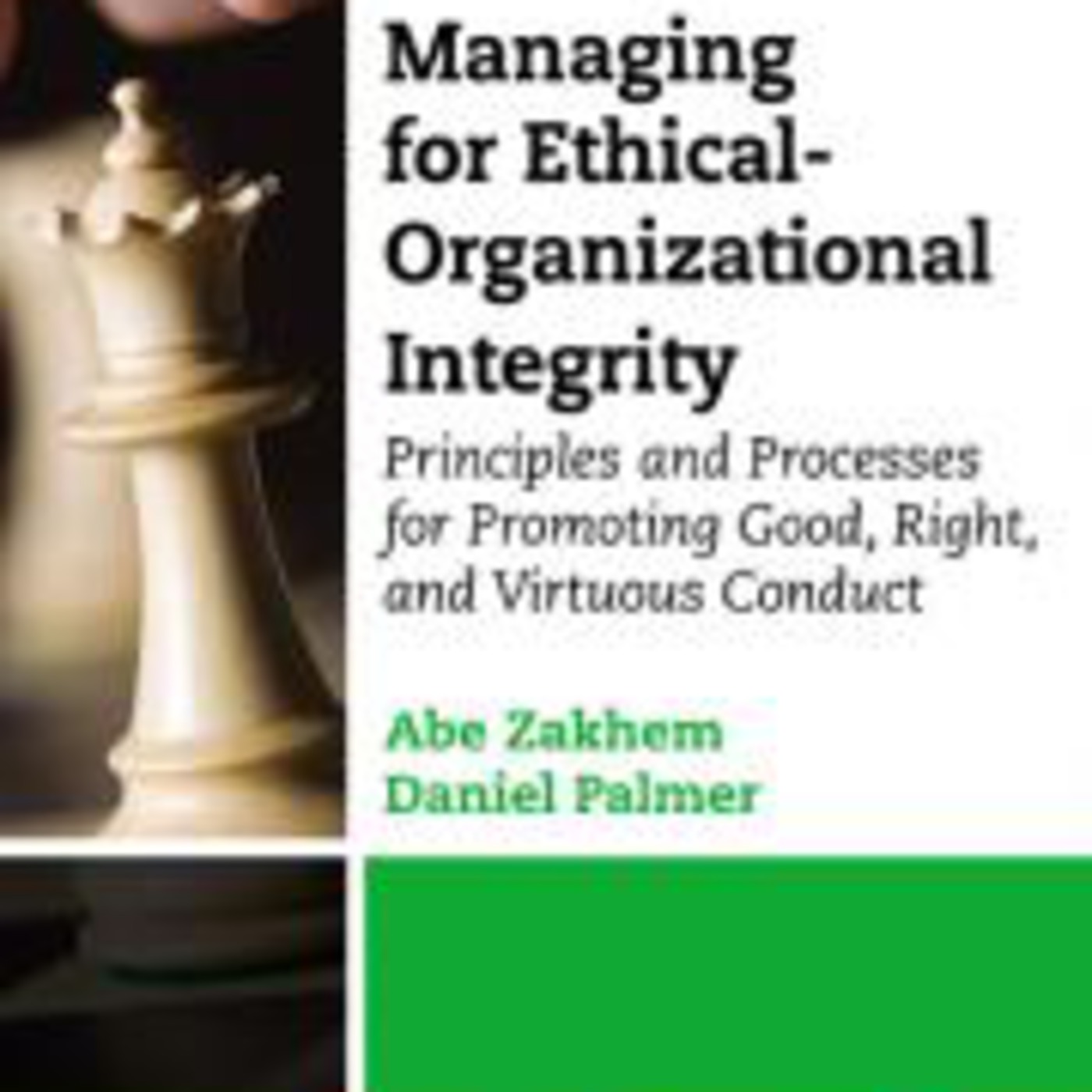 Abe Zakhem on his Business Ethics book for Business Expert Press