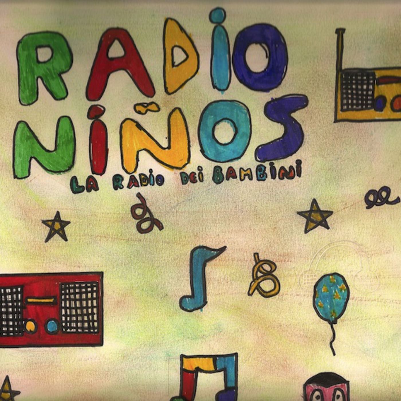 Radio niños, radio idioma