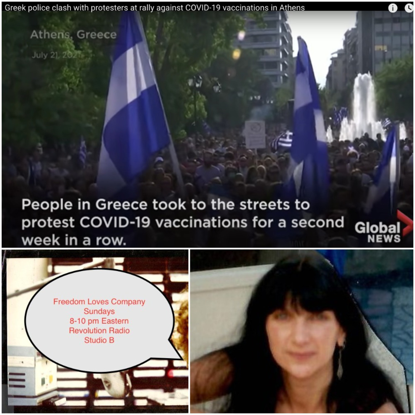 Episode 415: Demonstrating Against Tyranny in Greece: A Conversation with Vivianne Sergianidis