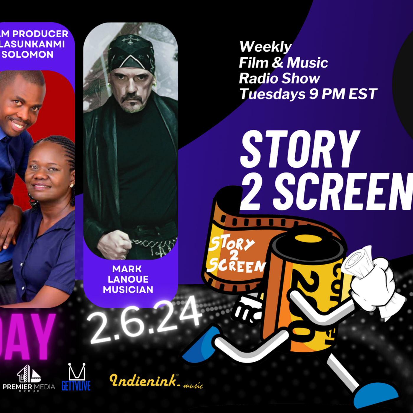 Episode 19: Story 2 Screen E14 with Musician Mark Lanoue and filmmaker Olasunkanmi Solomon episode artwork