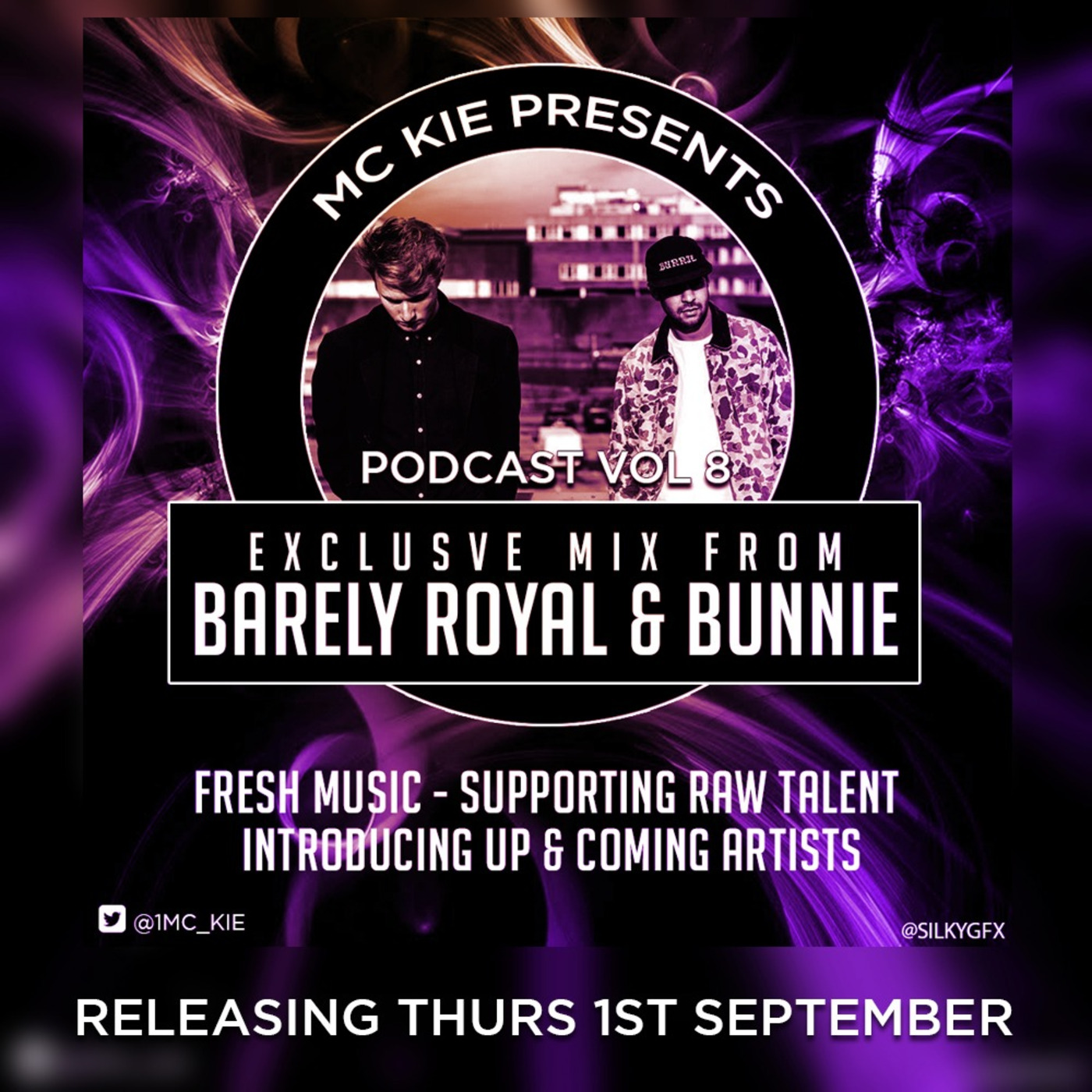 MC KIE Presents' Podcast Vol 8 with Barely Royal & Bunnie