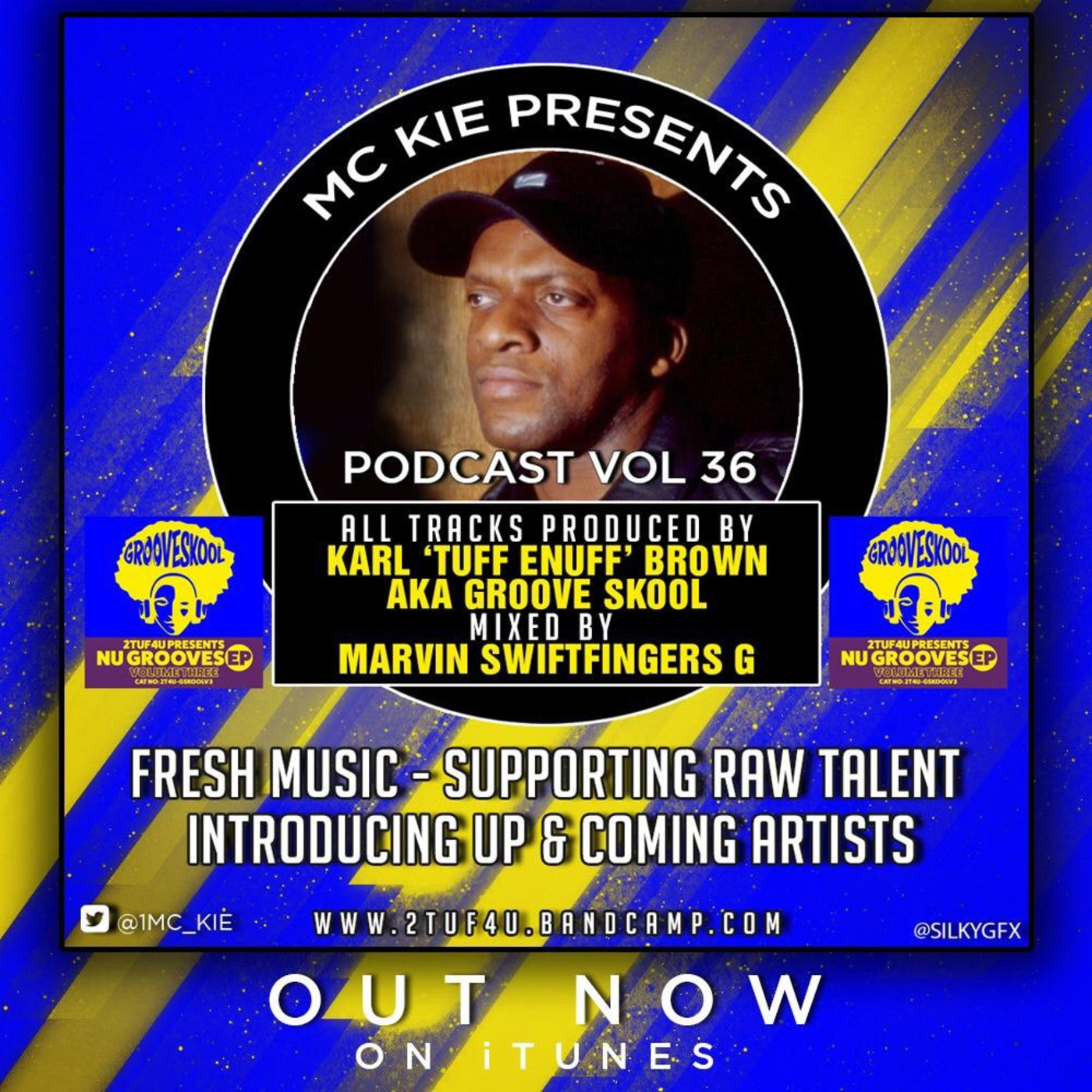 MC KIE Presents' Podcast Vol 36 with Karl 'Tuff Enuff' Brown