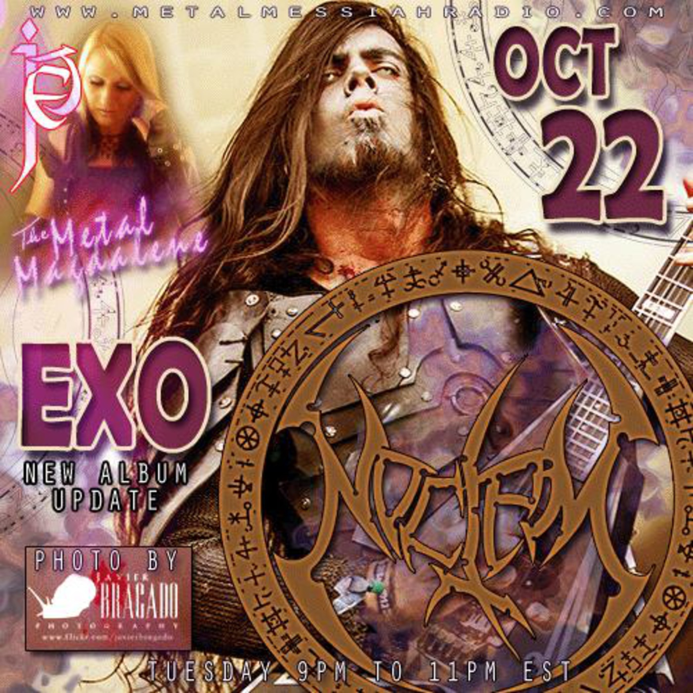 THE METAL MAGDALENE WITH JET ON METAL MESSIAH RADIO