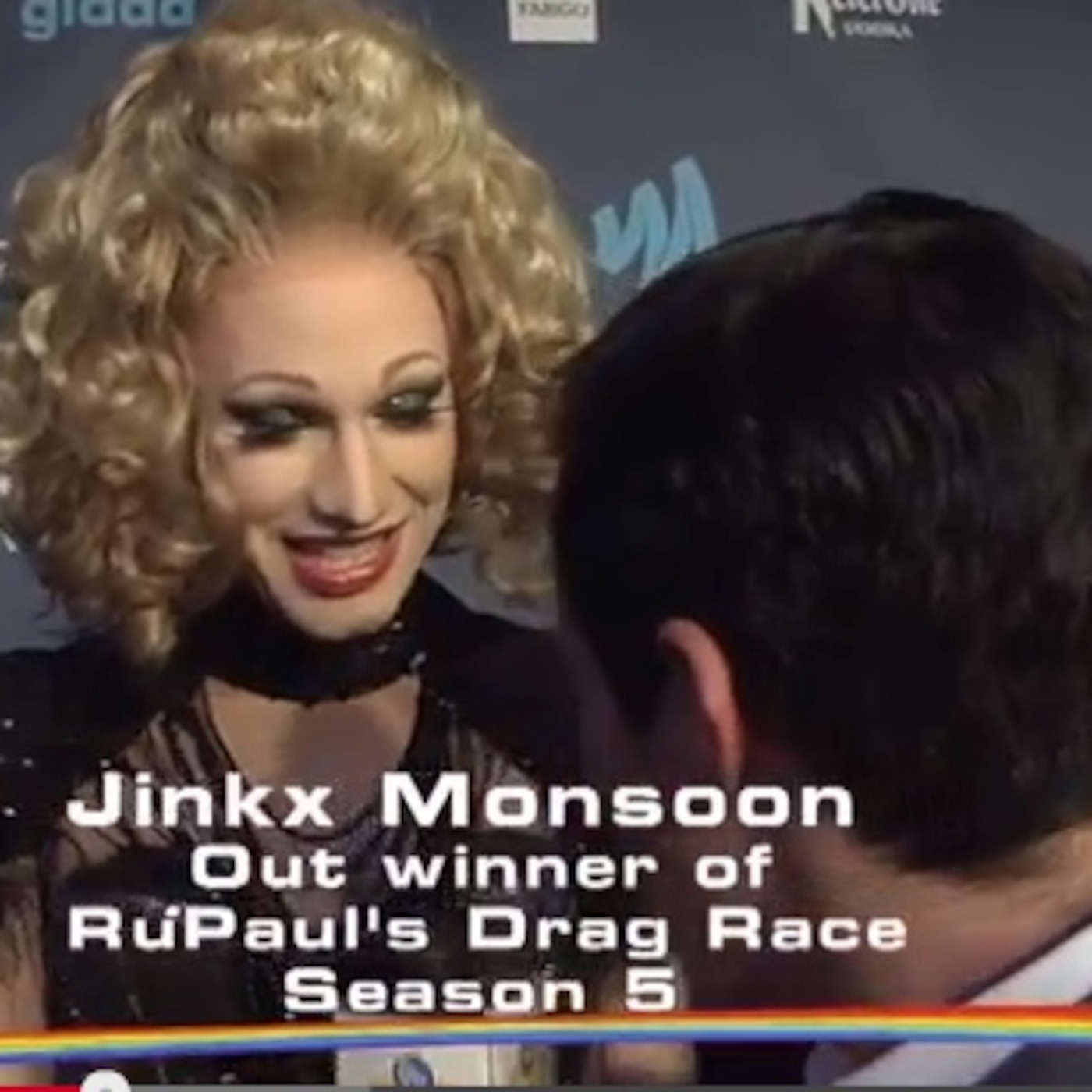 MEL B and Jinkx Monsoon interview at GLAAD Media Awards SF 2013