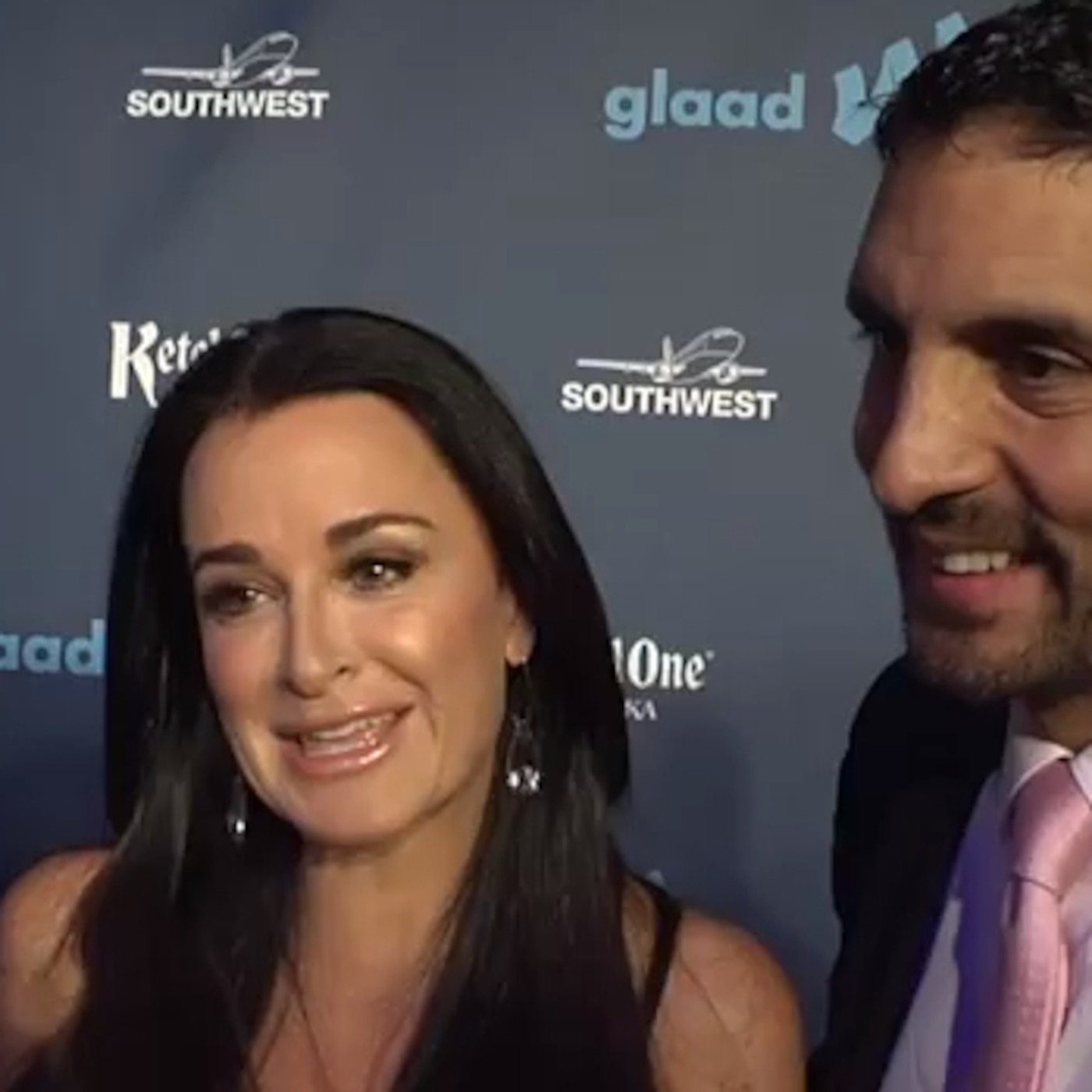 Kyle Richards and Josie Smith Malave at the GLAAD Media Awards 2013