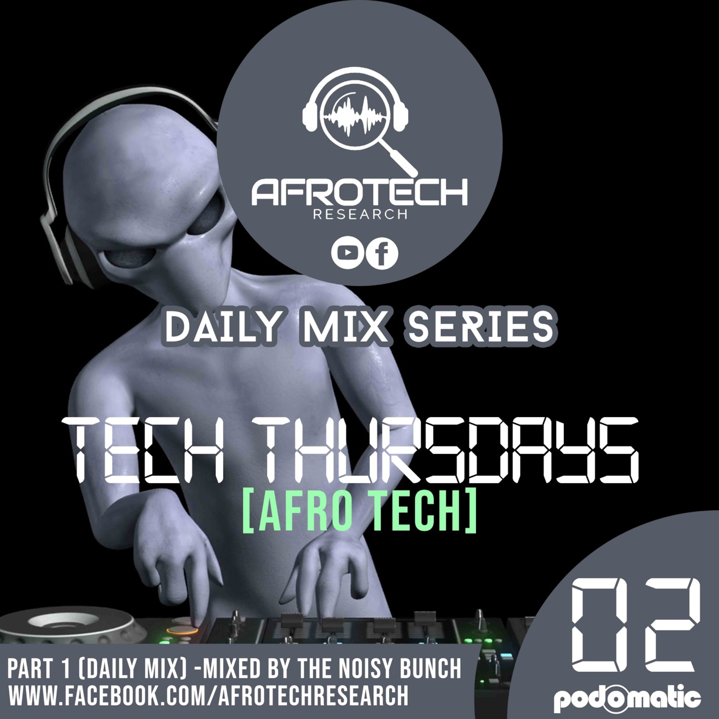 Afrotech Research - Tech Thursdays 02(Afro Tech Mix)