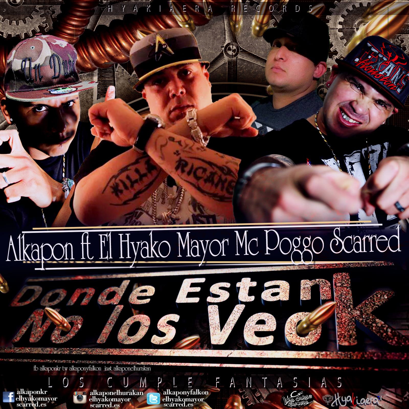 Donde Estan K No Los Veo (Oficial) Alkapon El Hurakan Ft El Hyako Mayor.Scarred.ES.MC Poggo