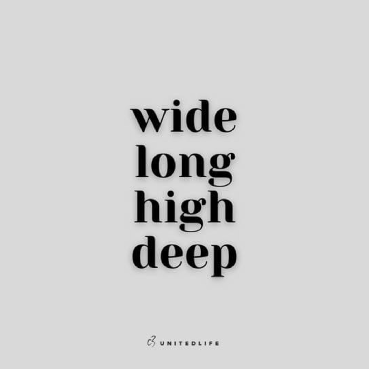 Wide, Long, High, Deep - Part 4