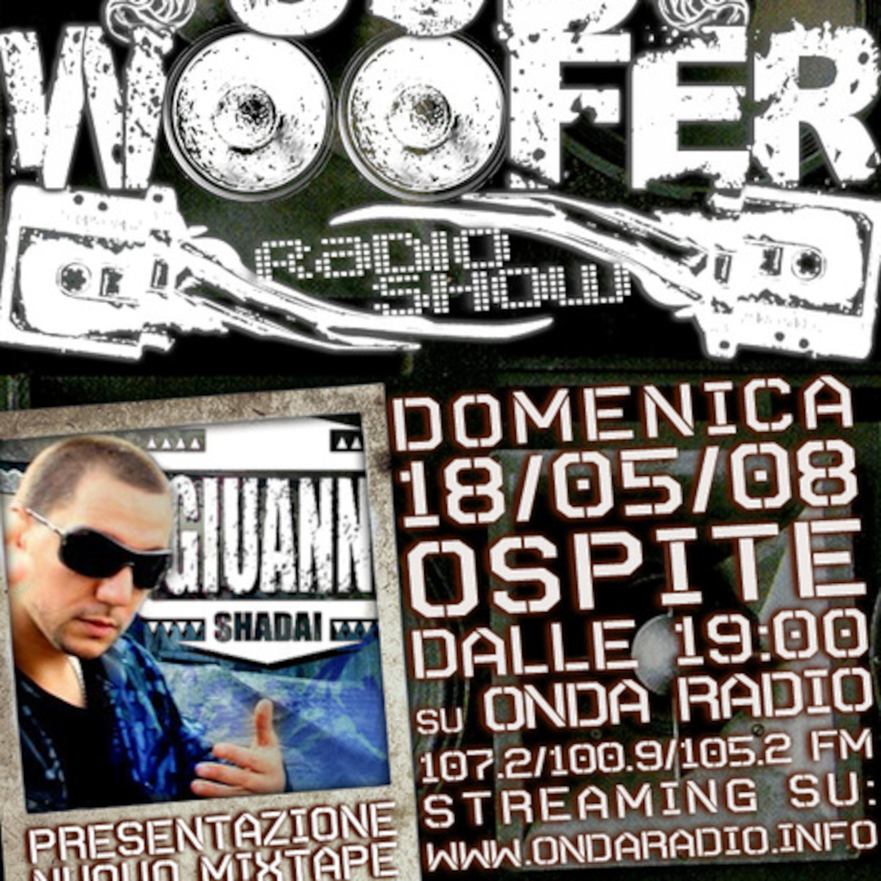 SUD WOOFER - Guest: GIUANN SHADAI - Puntata 15 (18-5-08) episode artwork