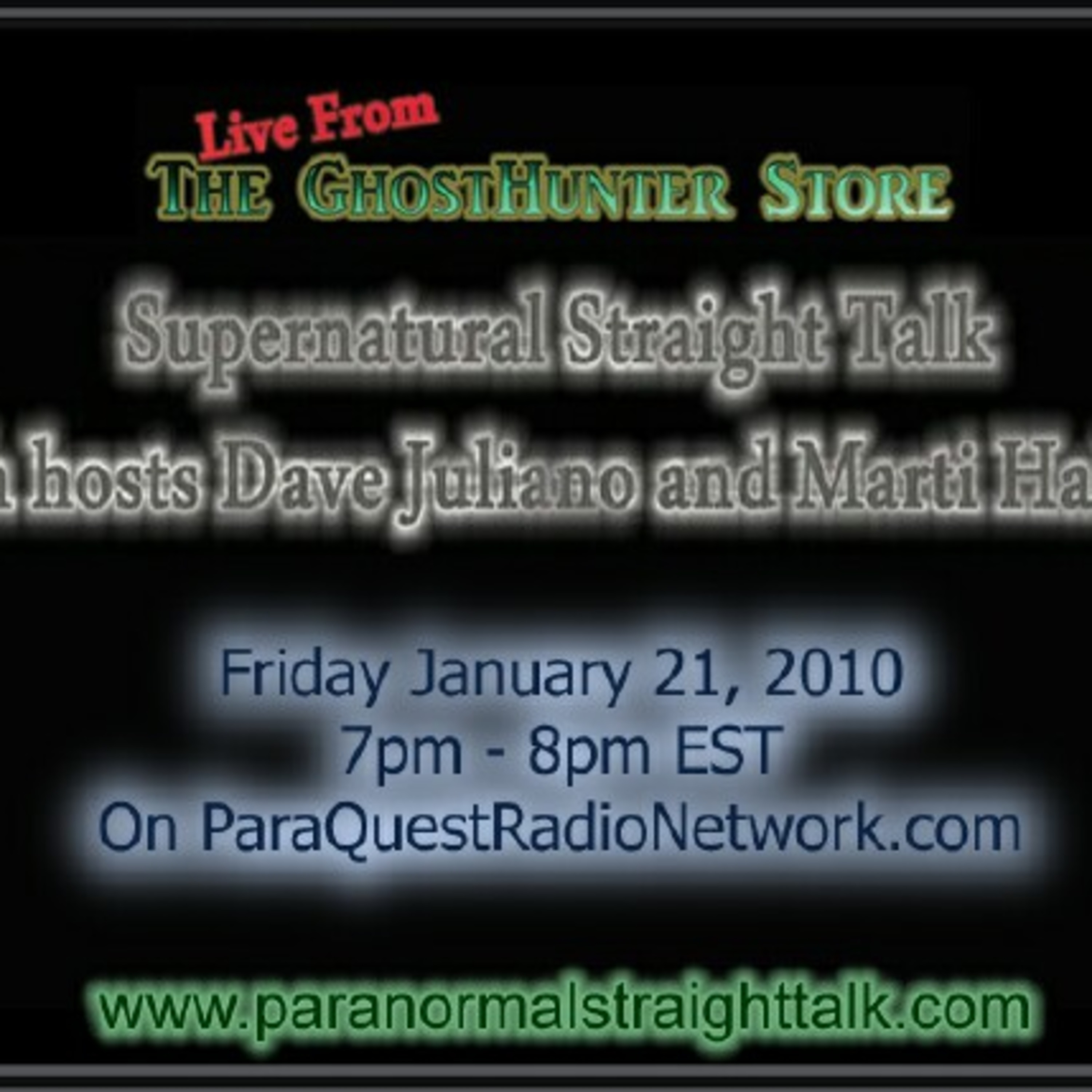 Paranormal Straight Talk Podcast
