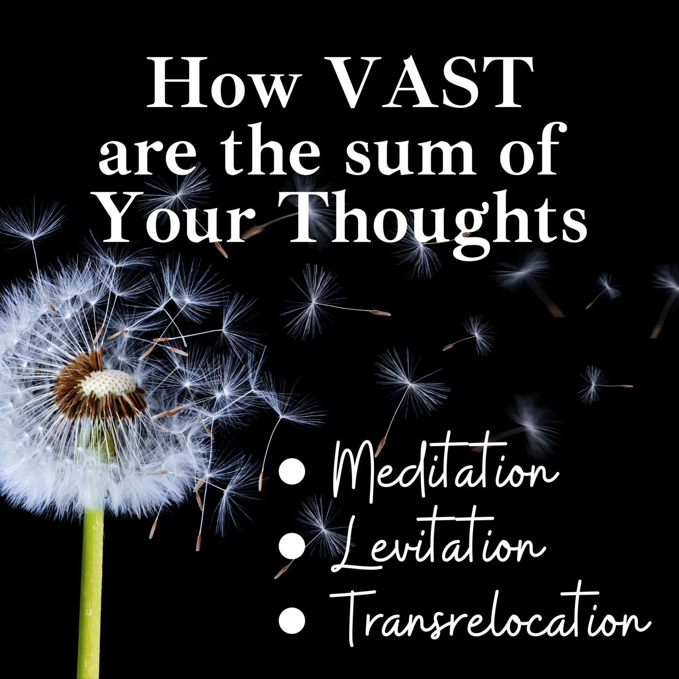 Episode 120: How VAST are the Sum of Your Thoughts | Meditation, Levitation, Transrelocation Part 1 · #120 episode artwork