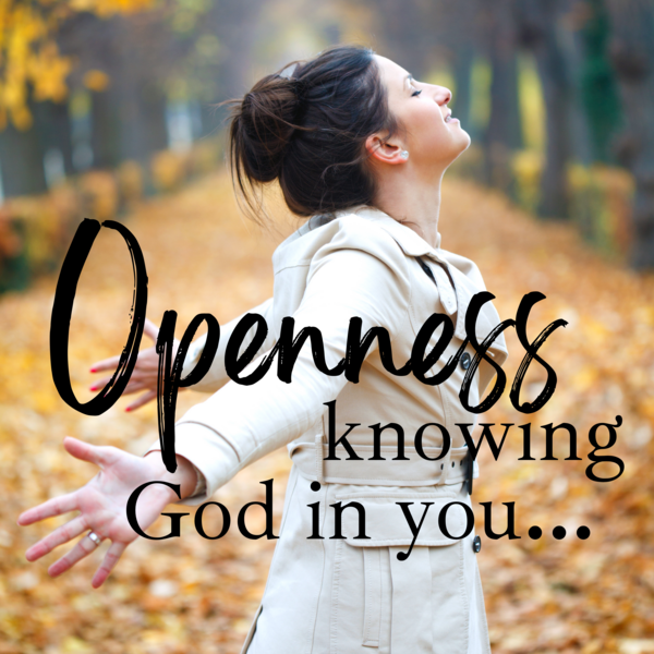 Podomatic, OPENNESS: Knowing God in you