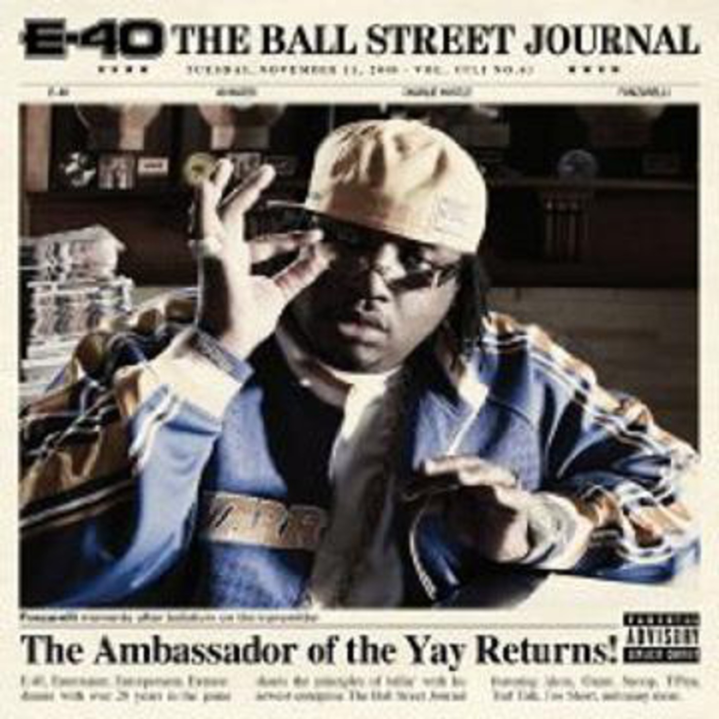 DJ $TACK$ PRESENTS - E-40 - The Ball Street Journal episode artwork