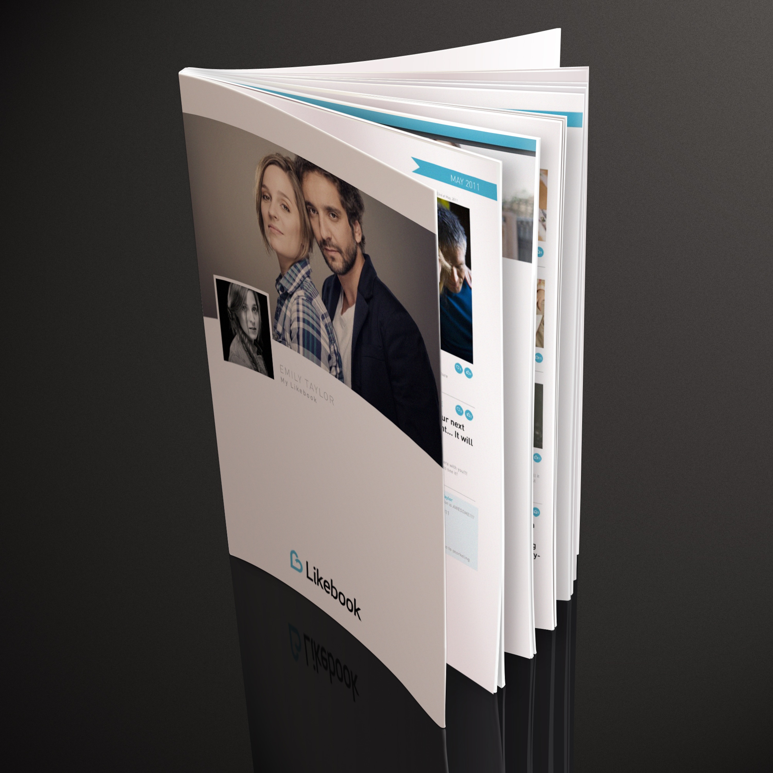 Likebook is way to tell a story with keepsake Book.s episode artwork