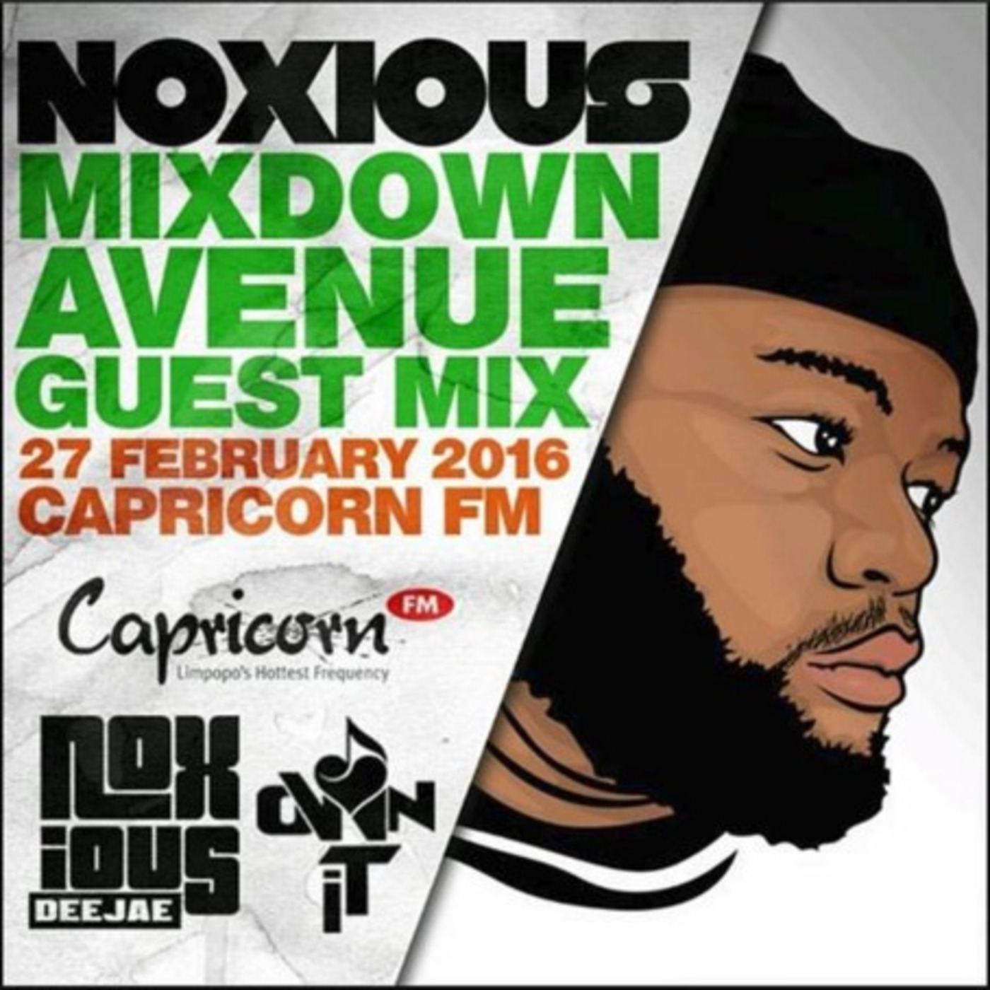 Mix Down Avenue 27 - 02 - 16 (Guest Mix By Noxious)