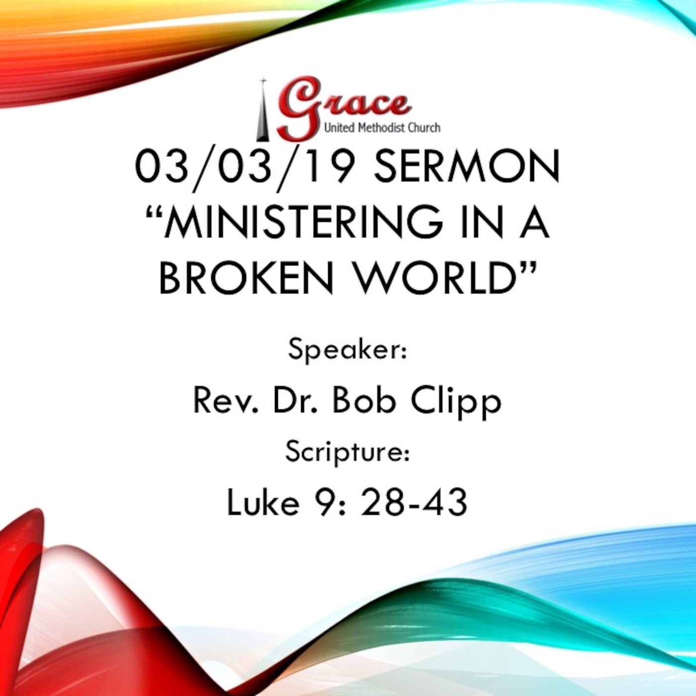 03/03/2019 Sermon
