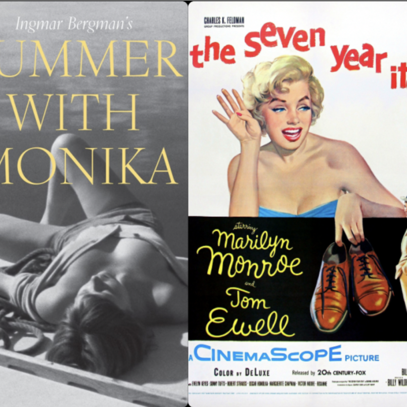 Episode 193: Bonus episode: Hot Days, Hot Films - Summer with Monika, The Seven Year Itch