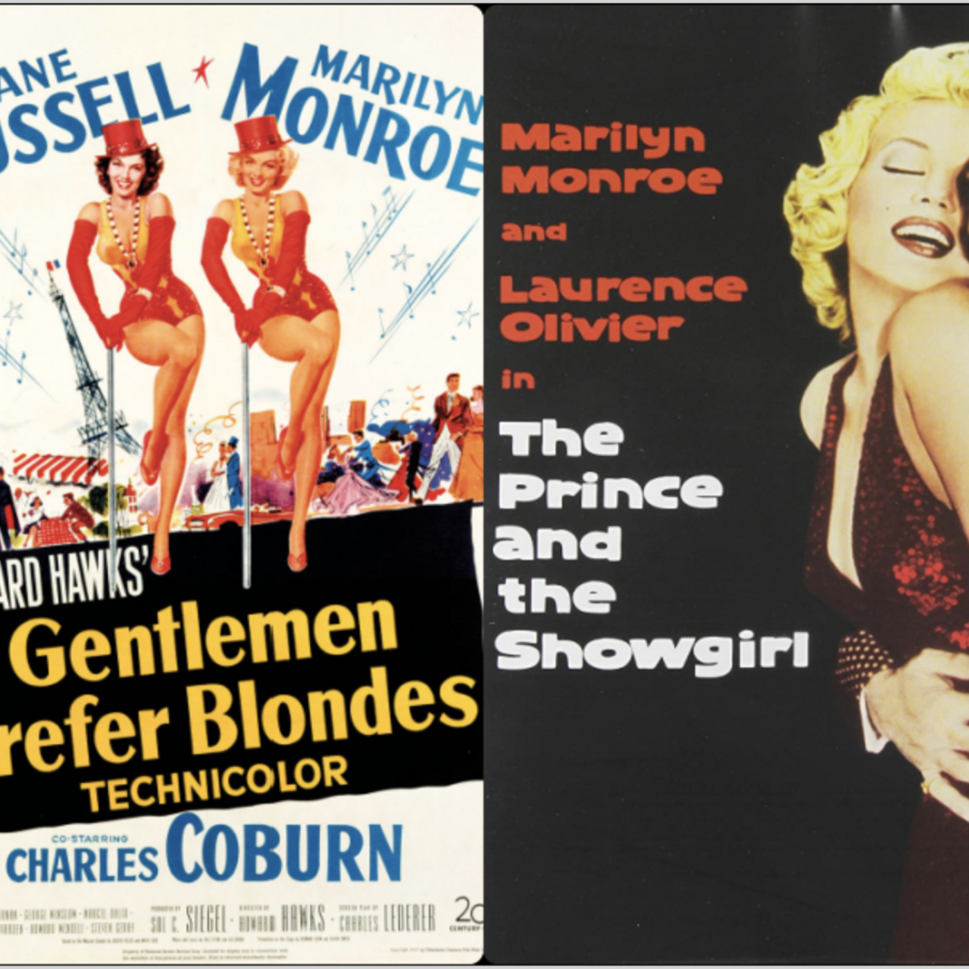 Episode 194: Bonus episode: Monroe Mania - Gentlemen Prefer Blondes, The Prince and the Showgirl