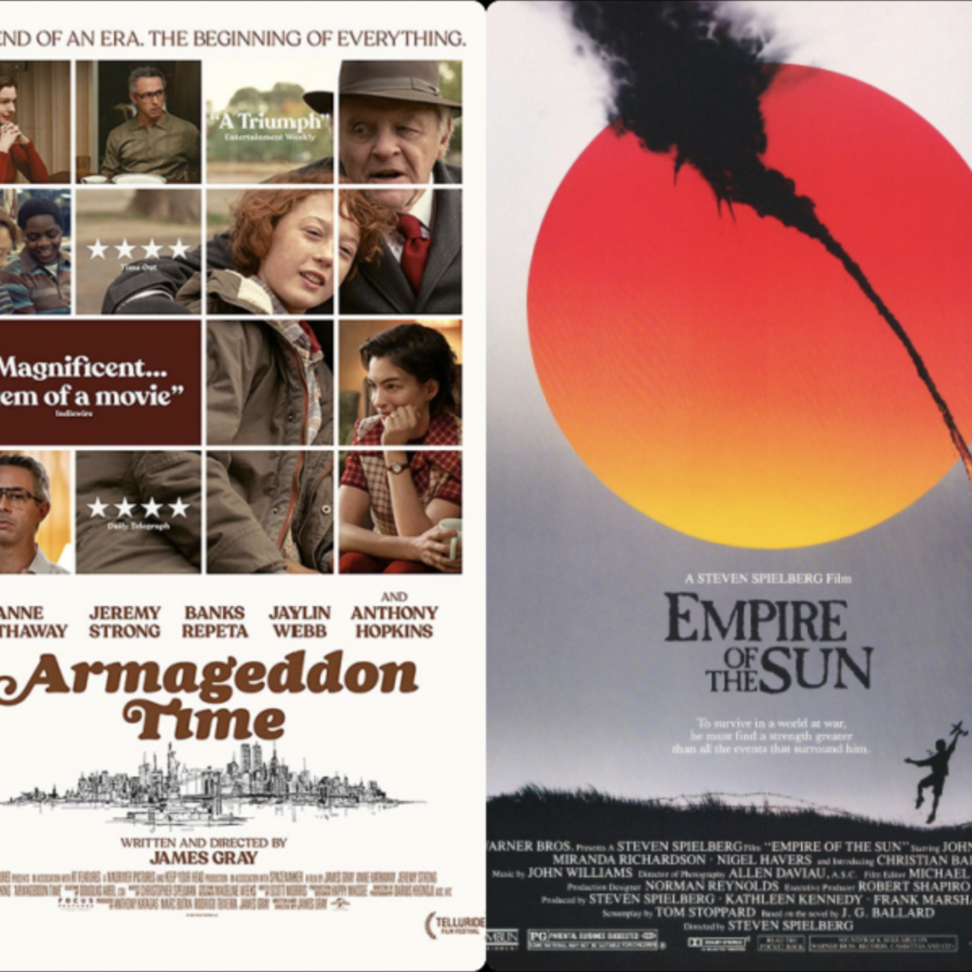 Episode 199: Episode 199 - Armageddon Time, Empire of the Sun