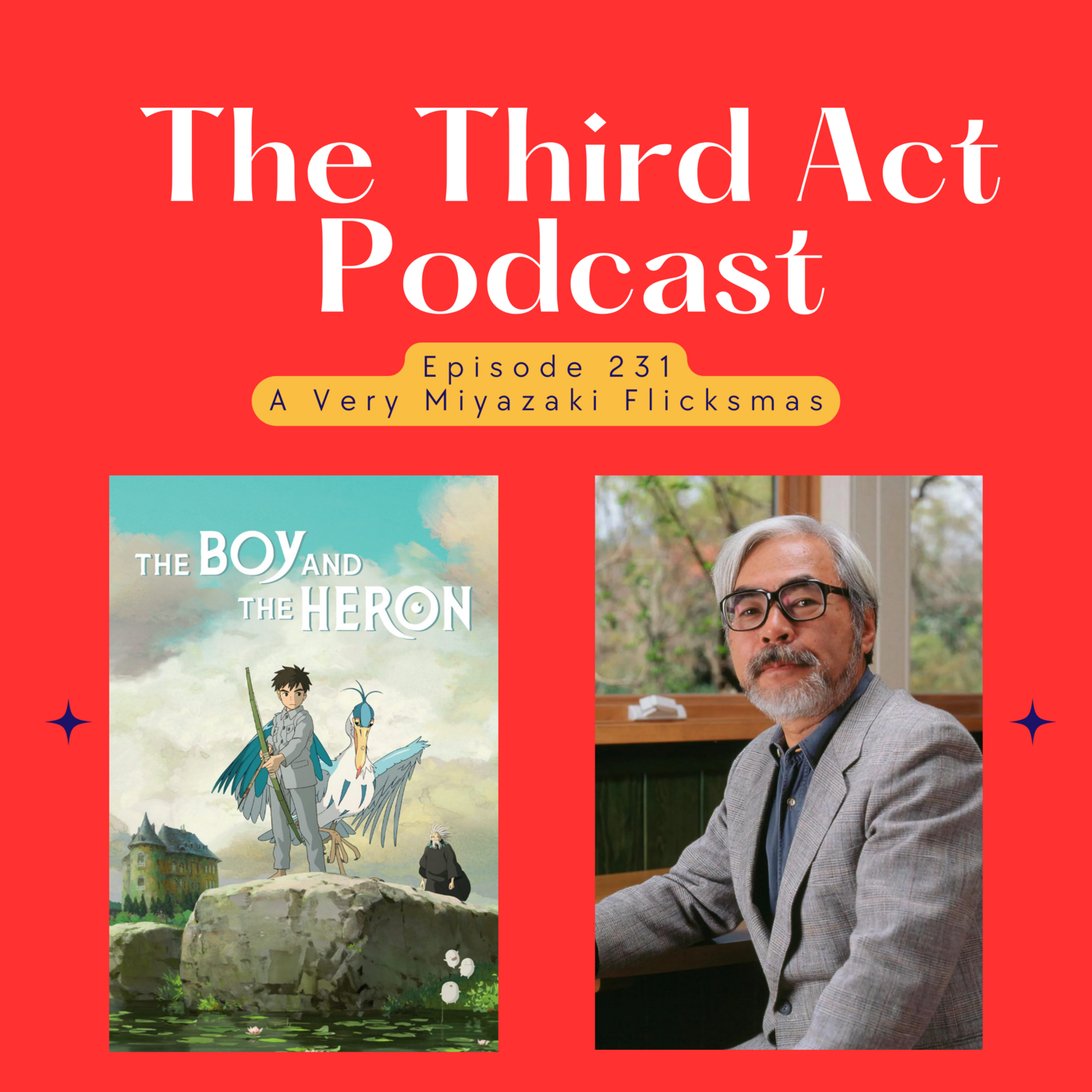 Episode 231: Episode 231 - The Boy and the Heron, Merry Flicksmas!