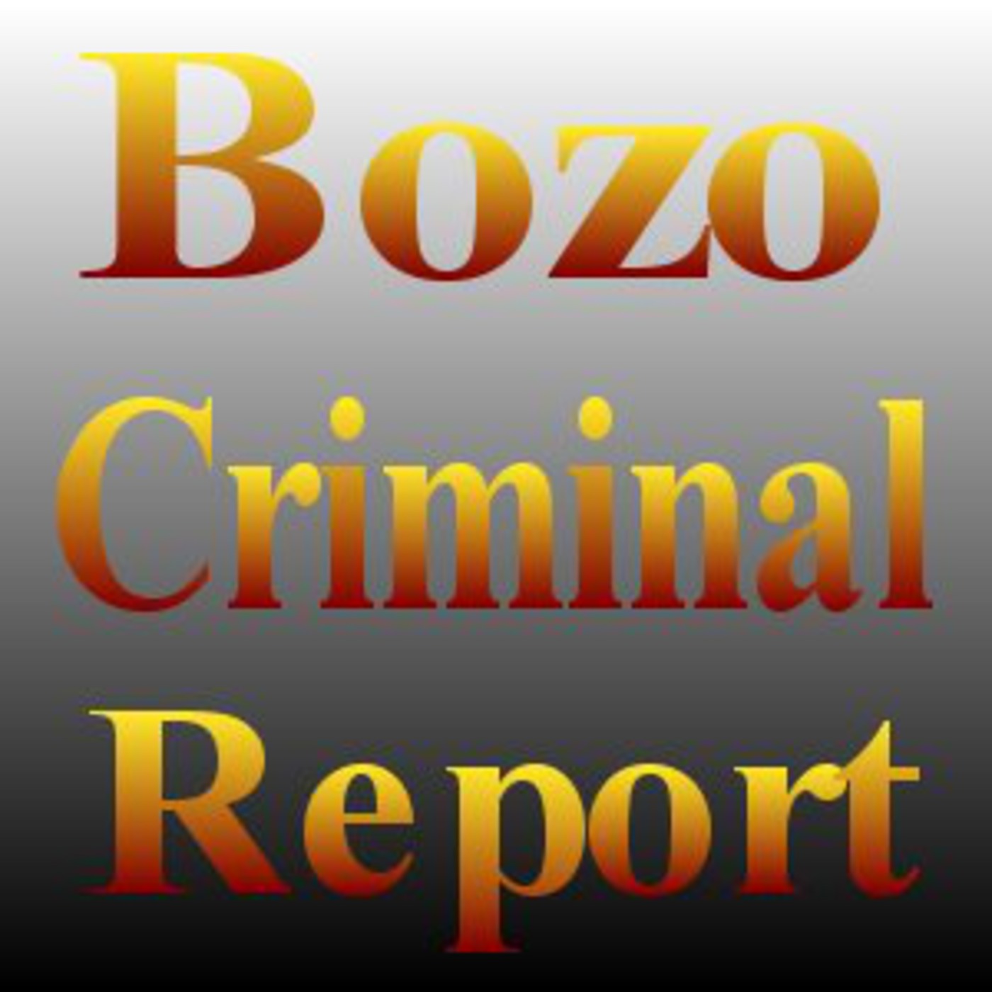 The Bozo Criminal of the Day Report