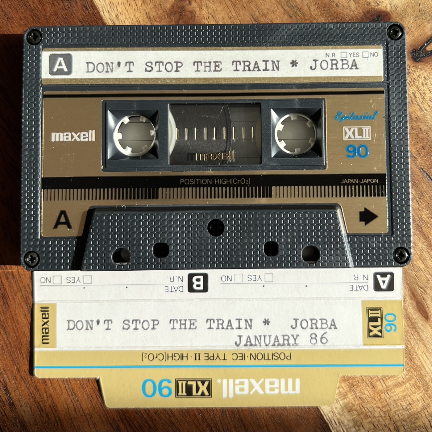 Episode 195: Michael Jorba . Don't Stop the Train . January 1986