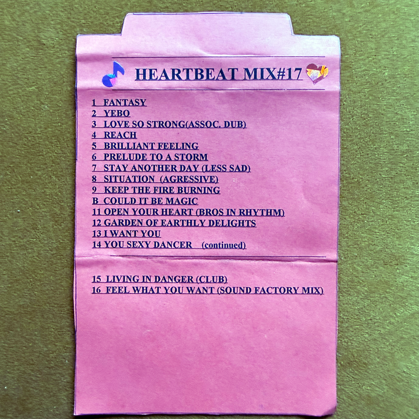 Episode 15: Side B: Louis Morhaim . Hearbeat Mix #17 . 1995 episode artwork