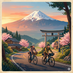 #49 O zwiedzaniu Japonii na rowerach