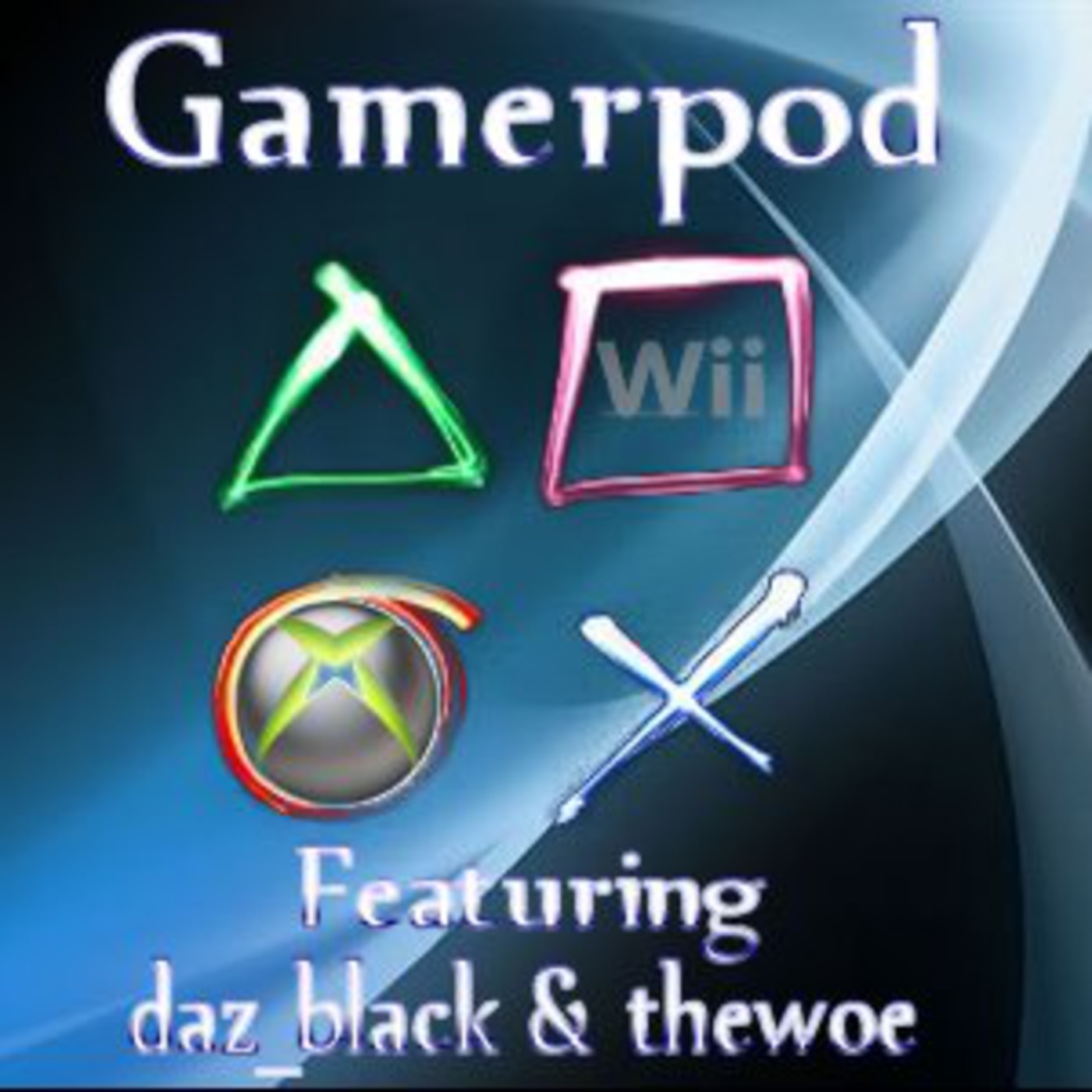 GamerPod "The dirty truth" podcast artwork