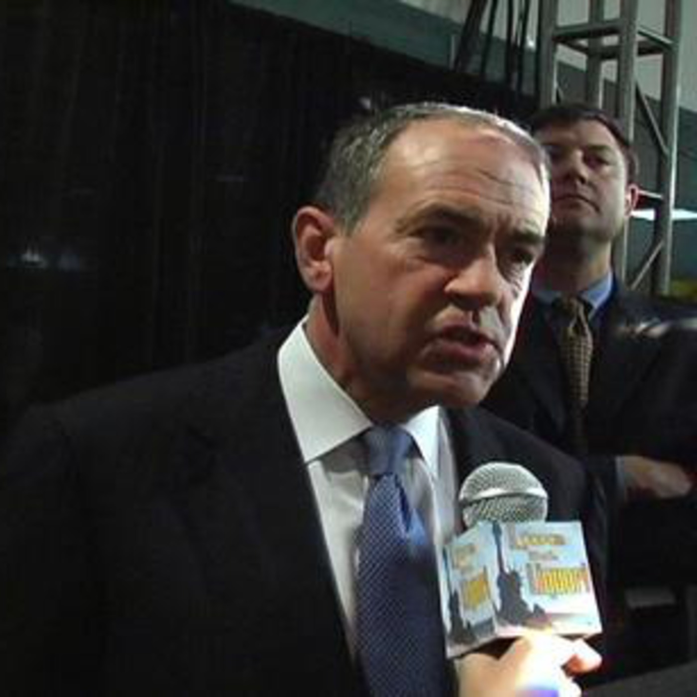 Mike Huckabee In The Spin Room
