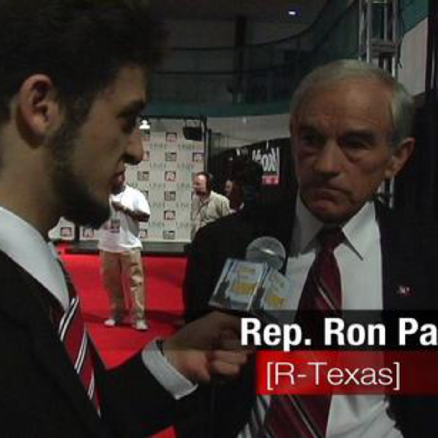 Ron Paul In The Spin Room