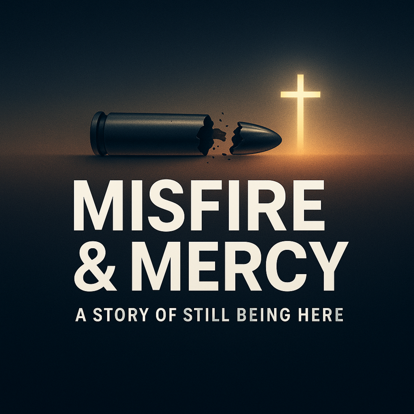 Misfire & Mercy: A story of still being here podcast artwork