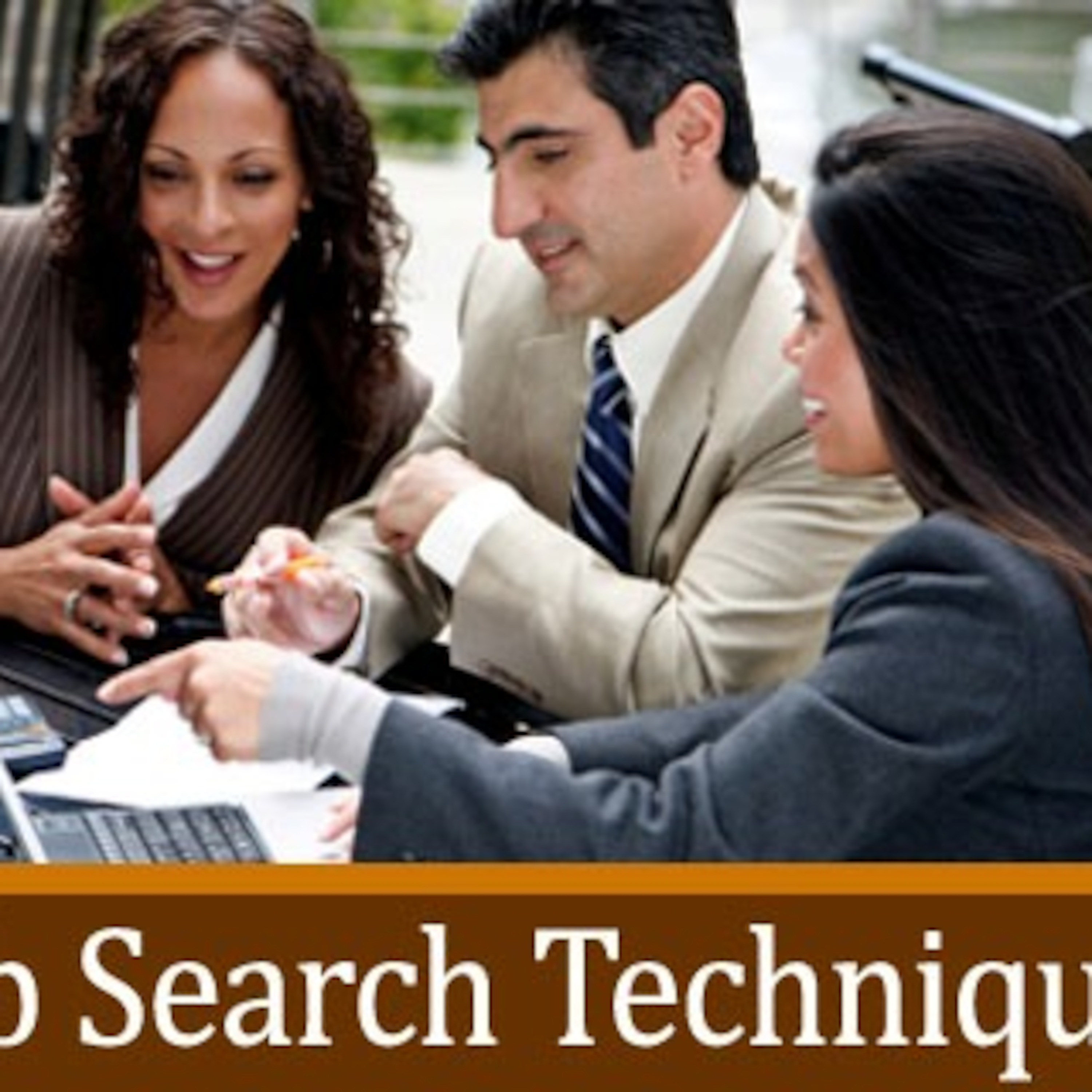 Job Search Techniques - Business English Podcast episode artwork