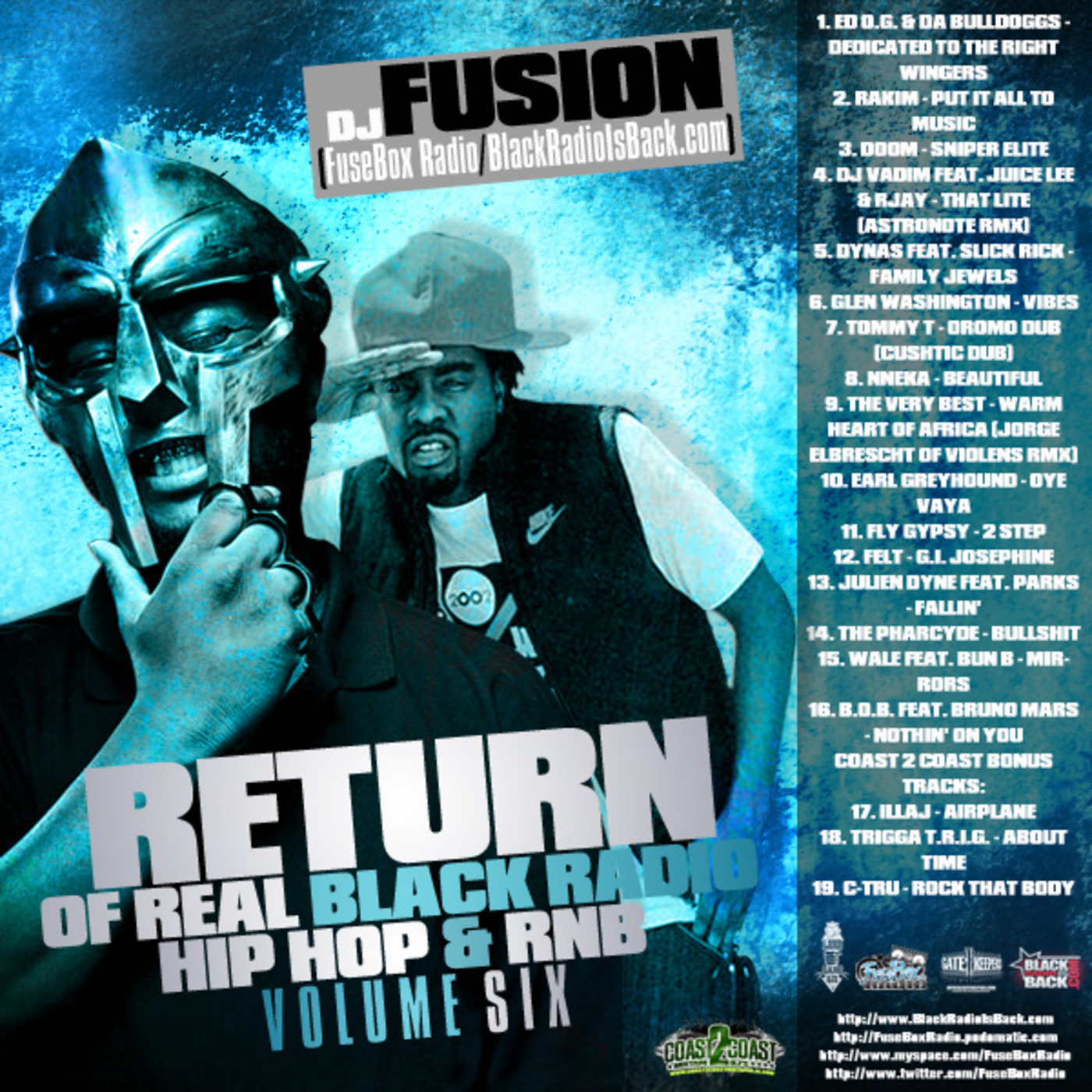 FuseBox Radio #492 - Return of Real Black Radio Vol. 6 by DJ Fusion [Week of July 21, 2016: FLASHBACK MIXTAPE EPISODE #2]
