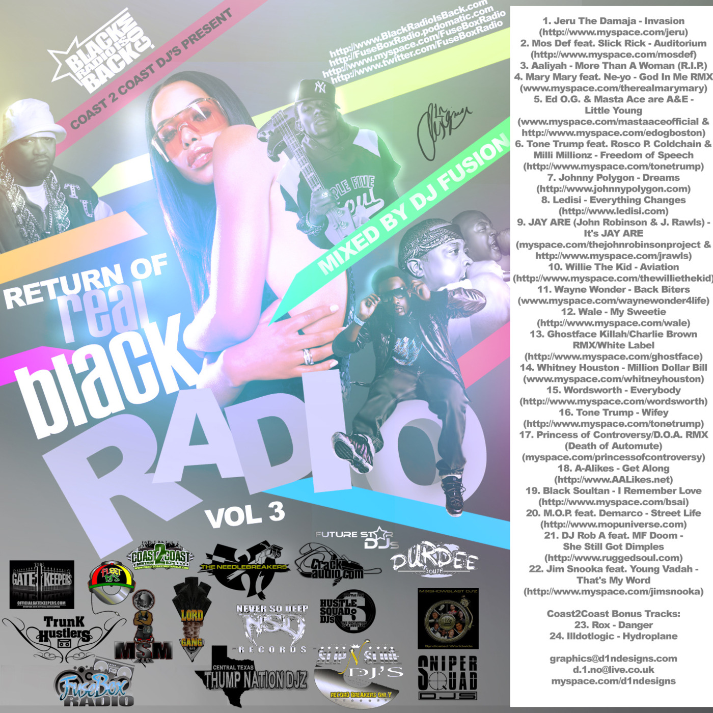 FuseBox Radio #516: Return of Real Black Radio Vol. 3 by DJ Fusion [FLASHBACK EPISODE: Week of Feb. 22, 2017]