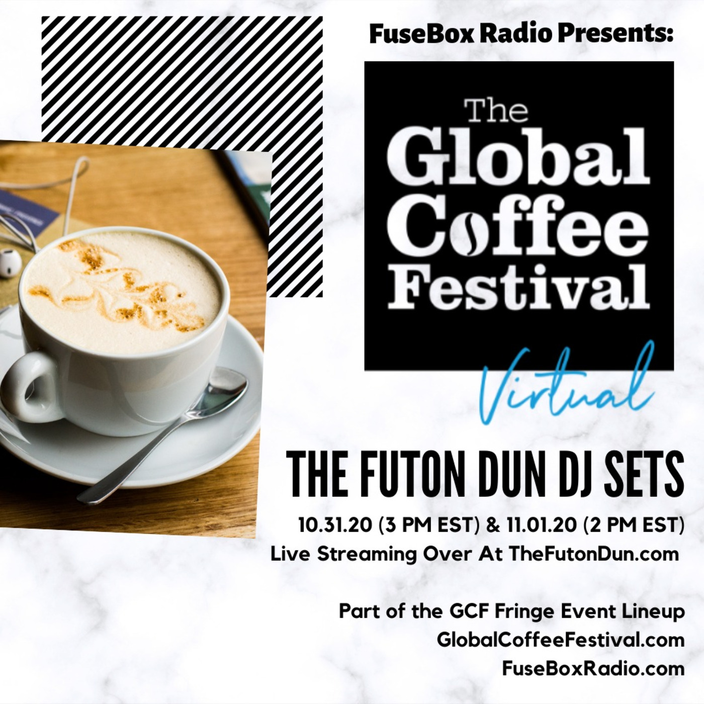 FuseBox Radio #618: DJ Fusion's The Futon Dun Livestream DJ Mix Fall Session #9 (2020 Global Coffee Festival Saturday Mix)