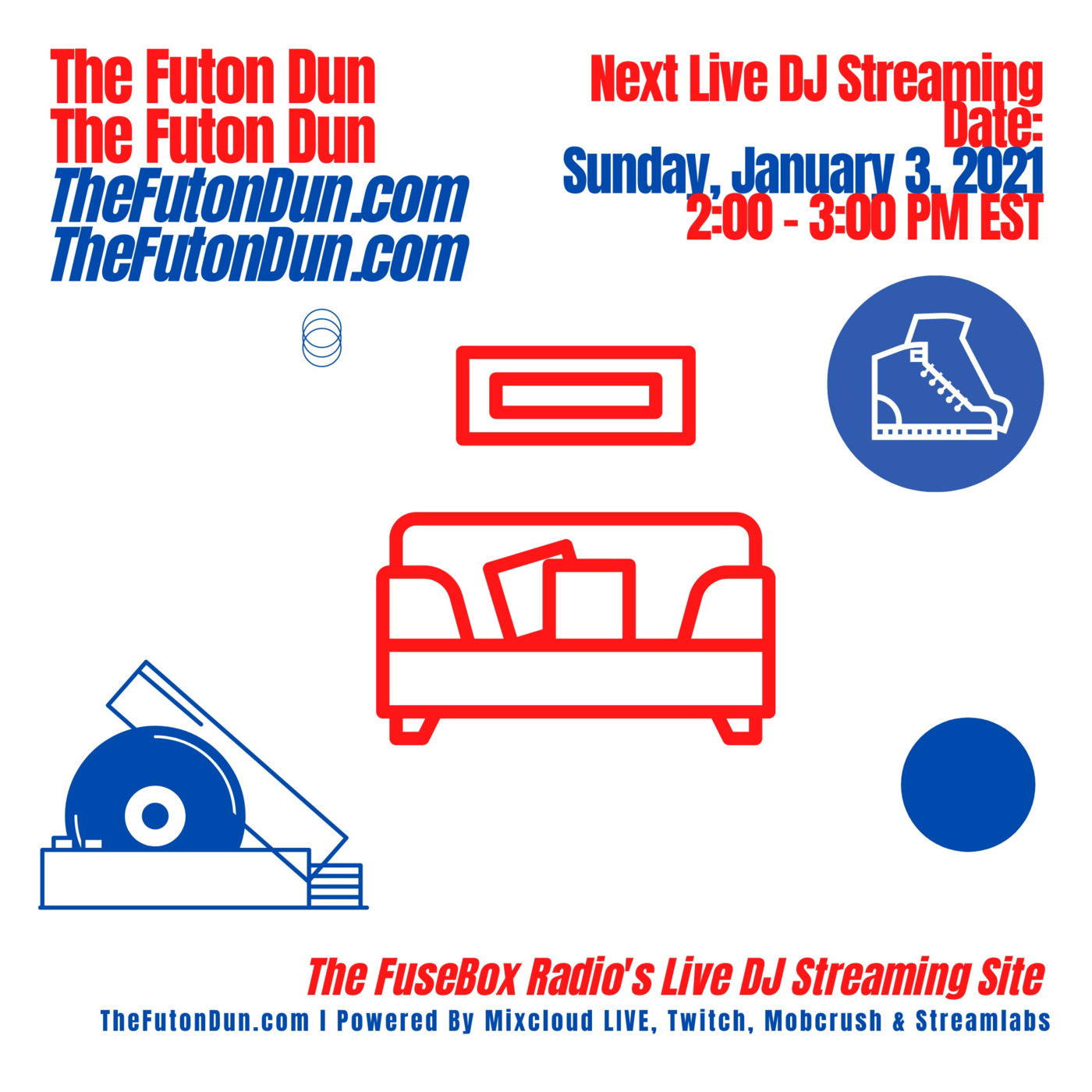 Episode 478: FuseBox Radio #630: DJ Fusion's The Futon Dun Livestream DJ Mix Fall Session #19 (A MFin' Dope Dollop of MF DOOM Mix #1 - #RIP)