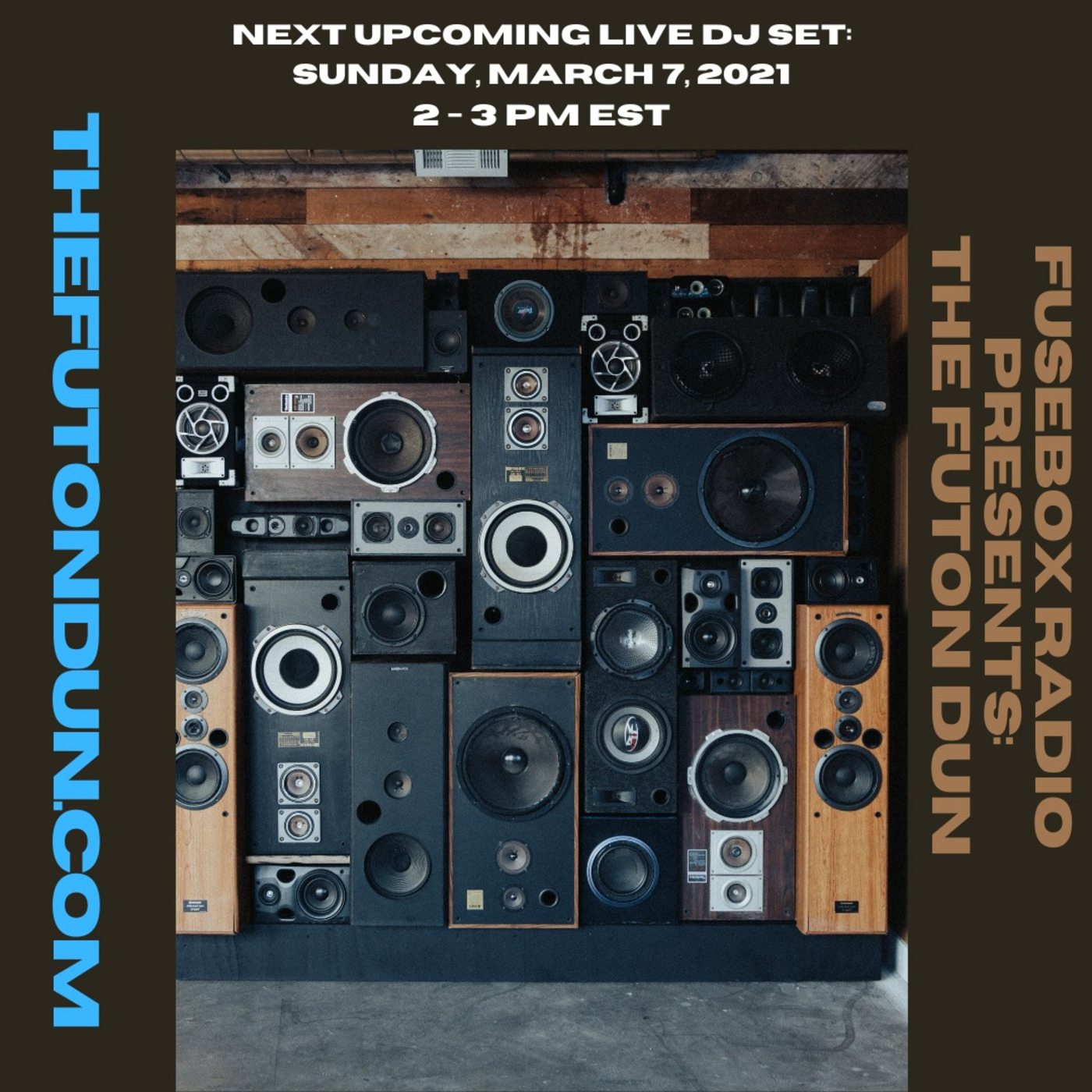 Episode 487: FuseBox Radio #639: DJ Fusion’s The Futon Dun Livestream DJ Mix Spring Session #1 (Park Bench Sit Near The Indie Record Store Mix)