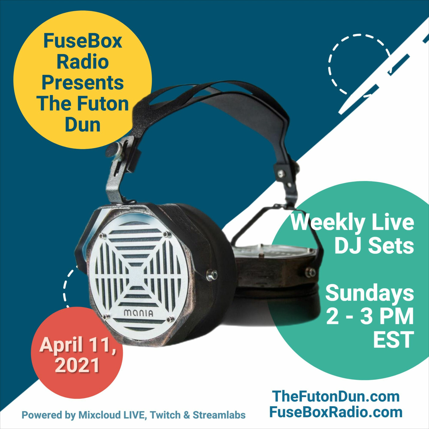 Episode 492: FuseBox Radio #644: DJ Fusion’s The Futon Dun Livestream DJ Mix Spring Session #6 (Faded With Friends On The Festival Grounds Mix #3)